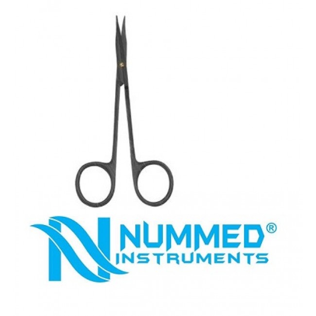 Plasma Coated Stevens Scissor With Tungsten Carbide (T/C Blades W/ 1 Micro Serrated Blade)
